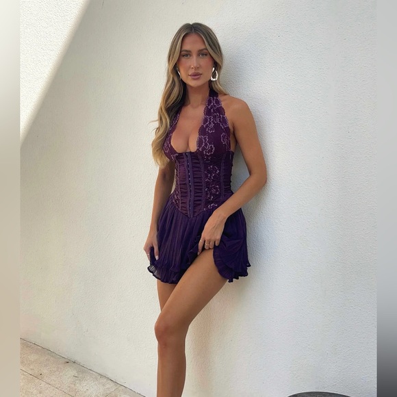 NWT Outcast Mon Amour Dress - Picture 2 of 7